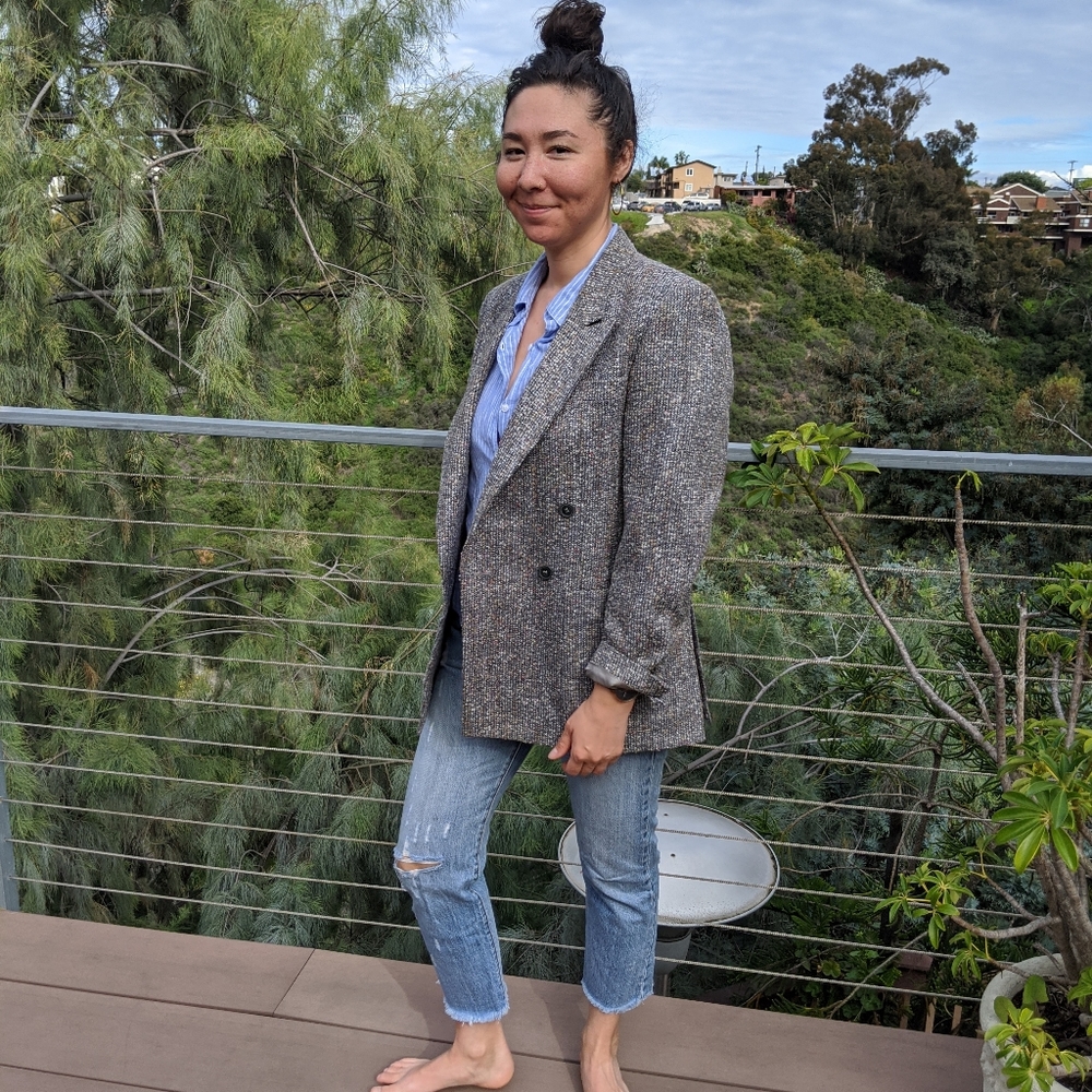 Vintage Double Breasted Blazer
